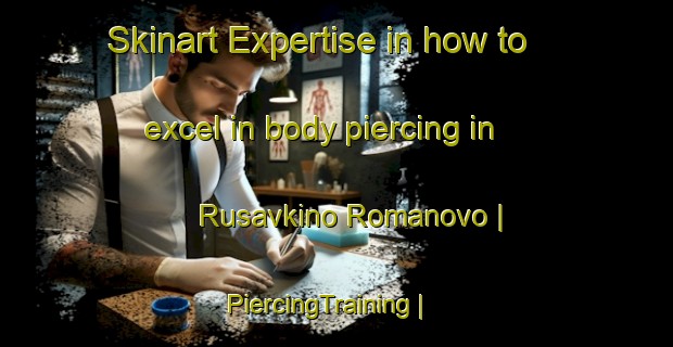 Skinart Expertise in how to excel in body piercing in Rusavkino Romanovo | PiercingTraining | PiercingClasses | SkinartTraining-Russian Federation